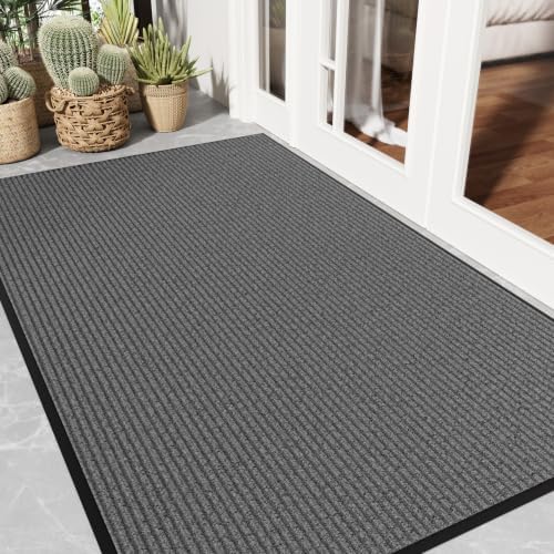 Front Door Mat, Non-Slip Heavy Duty Indoor Outdoor Doormat, 3'x5' by EZ2LIVE
