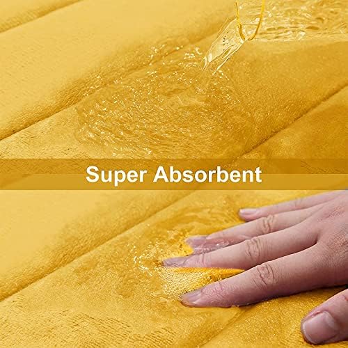 Buganda Memory Foam Bath Mat 59 x 20, Ultra Soft Absorbent Bathroom Rugs - Image 4