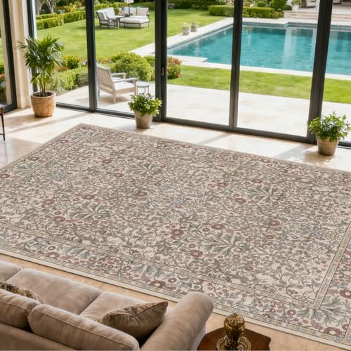 Area Rug for Living Room 10x12 Washable Soft Carpet (Moss) by Unknown