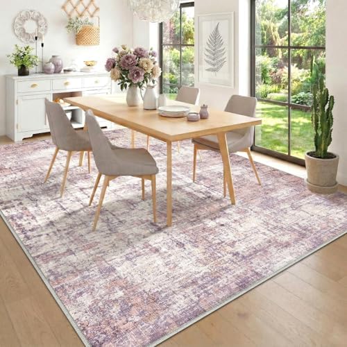 9x12 Area Rugs Washable Modern Abstract Living Room Bedroom Rug - Image 6