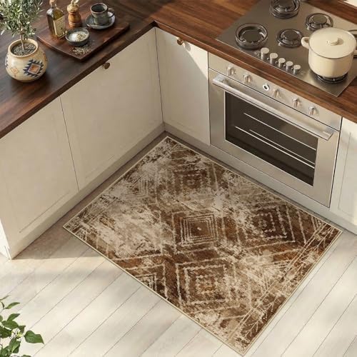 BESTSWEETIE 2'x3' Washable Samll Rug for Living Room doormatCow Print - Image 2