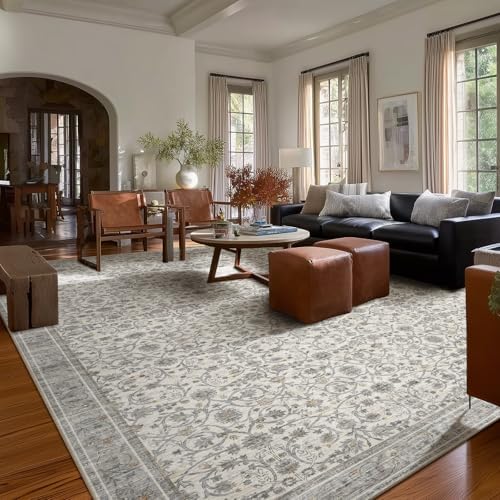 Machine Washable Rugs for Living Room: 10x14 Area Rugs for Bedroom - Image 3