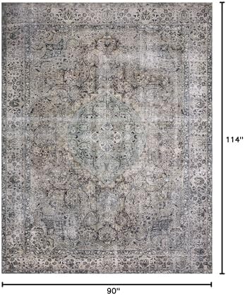 Loloi Layla Taupe/Stone 7'-6" x 9'-6" Area Rug - Image 2