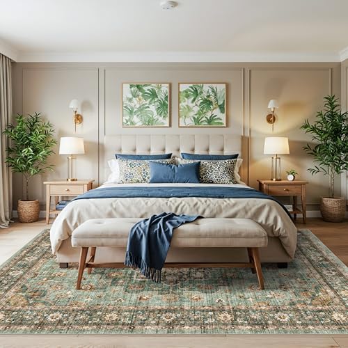 6x9 Large Area Rugs for Living Room: Soft Non-Slip Machine Washable Rug - Image 3