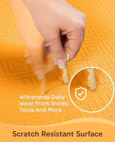 Ophanie Kitchen mats for Floor, 3/4 inch Thick, Kitchen Rugs, 20x39 Anti Fatigue Standing Cushioned Mat,Waterproof,Comfort Ergonomic mat for Office, Home,Sink with 99+ Pairs of Anti-Slip Bottom Ridges - Image 5
