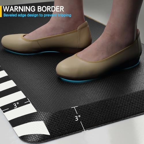 FEATOL 0.9" Anti Fatigue Mat for Industrial & Standing Mat & Home Kitchen - Image 5