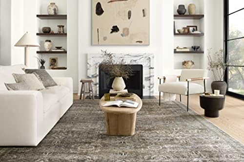 Loloi Layla Antique/Moss 9'-6" x 14' Area Rug - Image 5