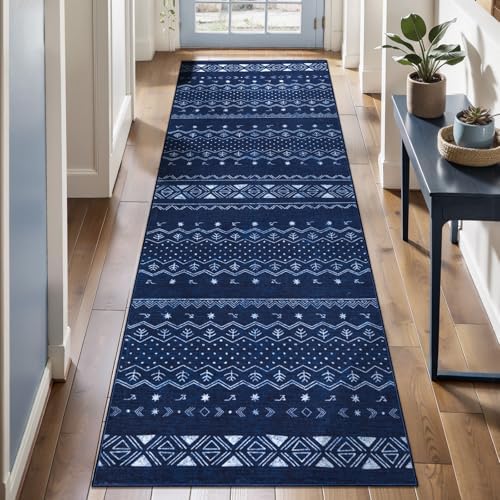 SERISSA 2x6 Washable Non-Slip Boho Runner Rug for Kitchen - Image 2