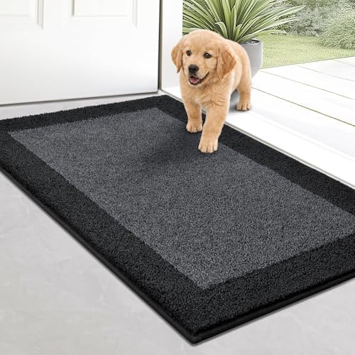 Door Rug 20" x 32", Washable Throw Rug for Kitchen, Bathroom by Unknown