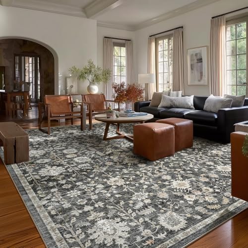 Machine Washable Rugs for Living Room: 10x14 Area Rugs for Bedroom - Image 5