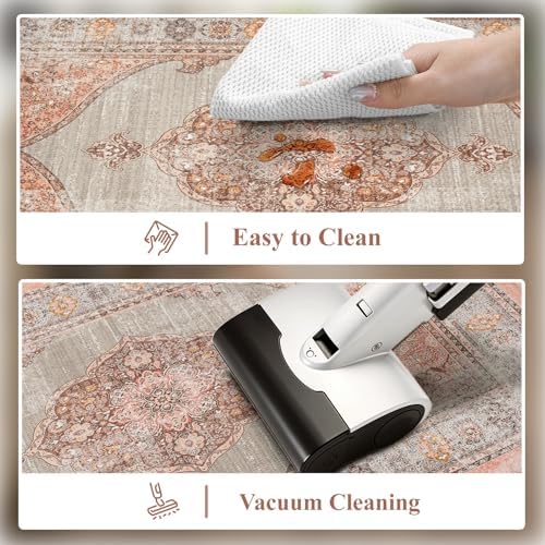 Collive Boho Anti Fatigue Mats for Kitchen Floor, 17.3"x29"+17.3"x47" - Image 5