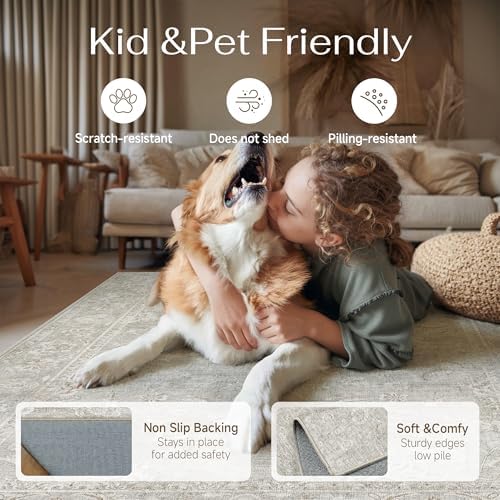 9x12 Grey Neutral Area Rug - Image 4