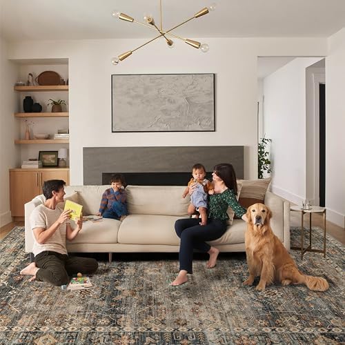 Ruaruarug Washable Area Rug 10×14 for Living Room, Ultra Soft, Camel - Image 7