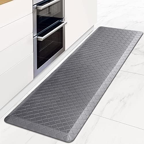 HappyTrends Kitchen Floor Mat - 4/5 Inch Thick Anti-Fatigue Kitchen Rug by HappyTrends