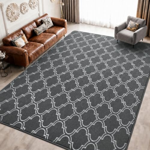 Keeko 7x10 Area Rugs for Living Room,Soft Washable Memory Foam Bedroom Rug by Keeko