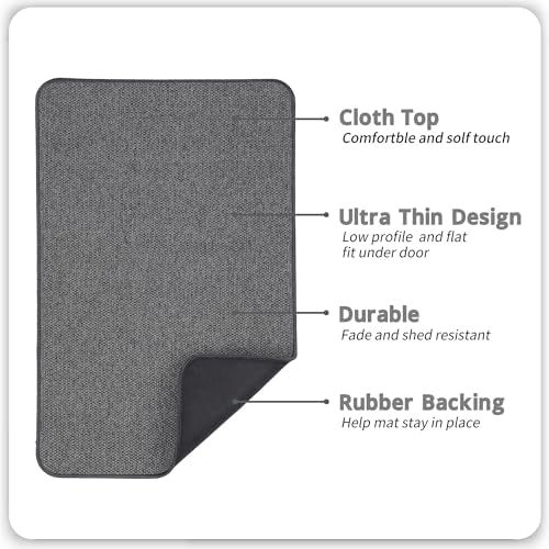 Bath Mat,Ultra Thin Bathroom Rugs,Rubber Bath Mats for Bathroom,Bath rugs - Image 3