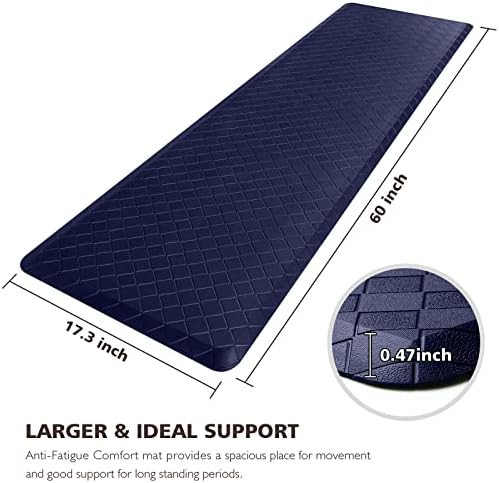 HappyTrends Kitchen Mats for Floor Cushioned Anti-Fatigue Kitchen Rugs - Image 2