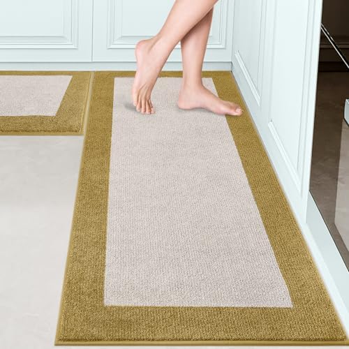Kitchen Runner Rugs Set, (24" x 36"+ 24" x 60"), (Roll Packing) by Unknown