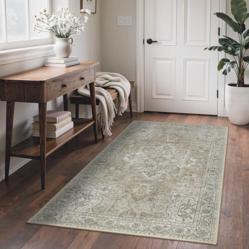 GENIMO Indoor Outdoor Rug, Washable for Patio and Deck, Cream Beige, 3x5 - Image 6