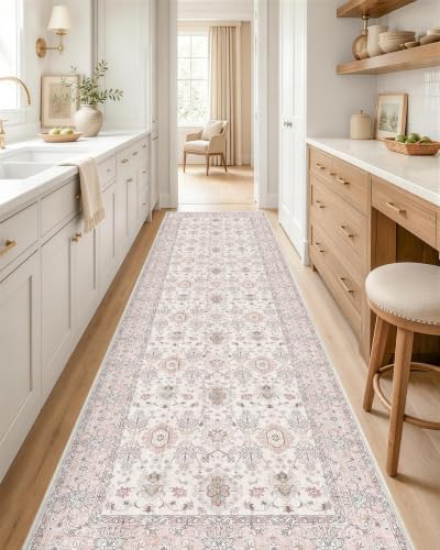 OLANLY 2x8 Washable Runner Rug, Soft Non Slip Carpet for Hallway Kitchen by OLANLY