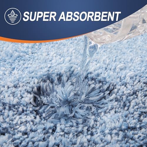 OLANLY Bathroom Runner Rug 47x20, Extra Soft Absorbent Microfiber Bath Rugs - Image 3