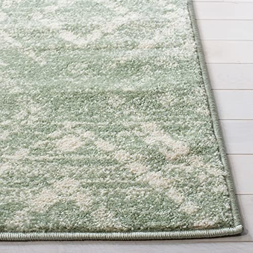 SAFAVIEH Adirondack Area Rug 10'x14', Boho Green & Ivory ADR131Y - Image 5