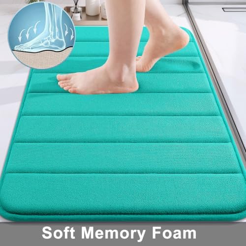 Buganda Memory Foam Bath Mat 59 x 17, Ultra Soft Absorbent Bathroom Rugs - Image 3