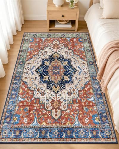 OLANLY 3x6 Washable Runner Rug, Soft Non Slip Carpet for Hallway Kitchen by OLANLY