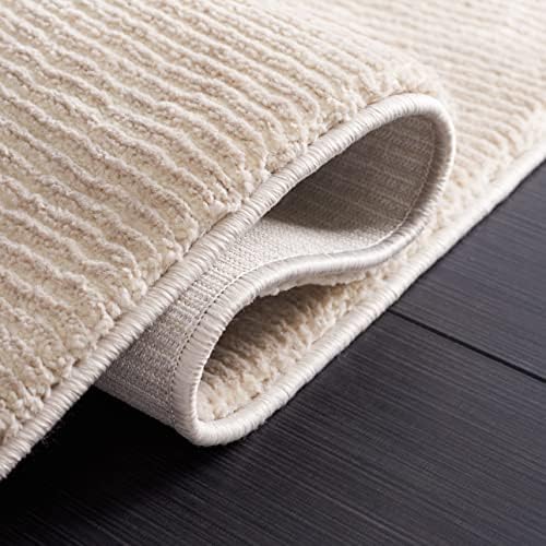SAFAVIEH Revive Collection Area Rug - 5'3" Square, Beige, Non-Shedding & Easy to Clean, Ideal for Living Room, Bedroom, Dining Space (REV102B) - Image 7