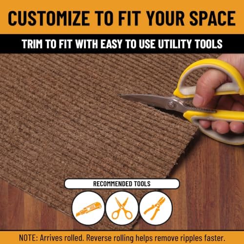 Ottomanson 3x52 Hallway Runner Rug – Non-Slip Indoor Outdoor Door Mat - Image 4