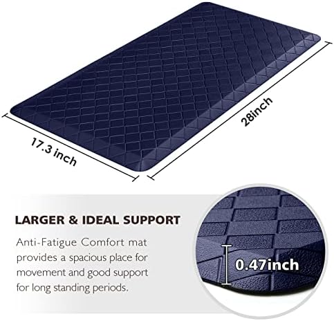 HappyTrends Kitchen Mats for Floor Cushioned Anti-Fatigue Kitchen Rugs - Image 2
