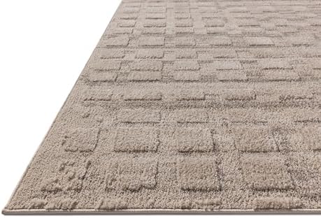 Loloi Amber Lewis Monty Collection MOT-06 Pebble/Beige 7'-10" x 10', .50" Pile Height, Area Rug - Image 5