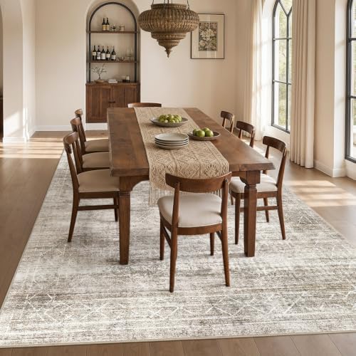 cotiled Boho 10x14 Area Rugs for Living Room: Large Moroccan Washable Rug - Image 6