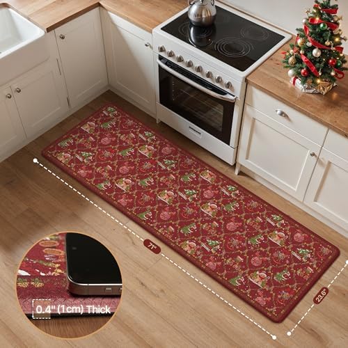 GENIMO Anti Fatigue Kitchen Runner Mats for Floor, Cushioned Standing Mats - Image 2