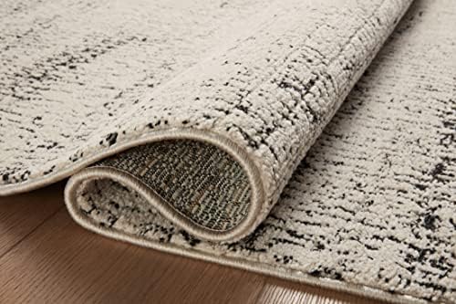 Loloi Darby Oatmeal/Charcoal 2'-7" x 4' Accent Rug - Image 6