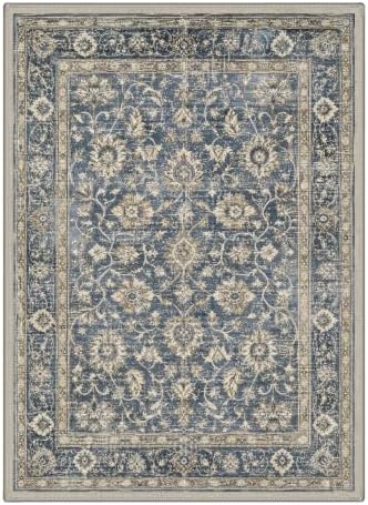Bavni 5X7 Area Rug for Living Room, Washable Boho Non Slip - Image 4