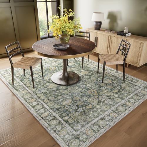 Machine Washable Rugs for Living Room: 6x9 Area Rugs for Bedroom - Image 4