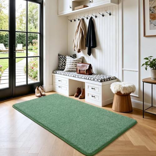 Keeko 2x4 Area Rugs for Living Room,Soft Washable Memory Foam Bedroom Rug - Image 2