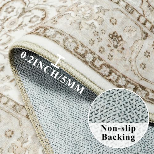 HY HAOYUNLAI Washable 2x3 Entryway Area Rug Non-Slip Slim-Profile Carpet - Image 3