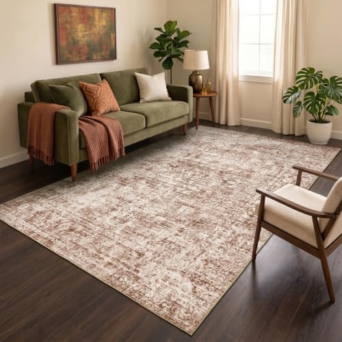 Homemate Washable Rug 5x7 Area Rugs - Vintage Rugs for Living Room by Homemate