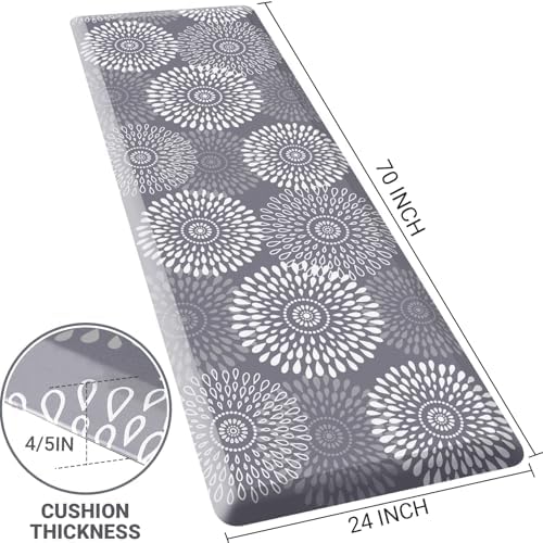 Kitchen Mat Water-Resistant Kitchen Rugs Cushioned Anti-Fatigue Floor Mat - Image 2