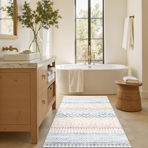 Miukiki 4x6 Washable Area Rug Non Slip Rug for Living Room Multi - Image 7
