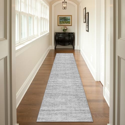 2.5x10 Washable Runner Rugs,10 ft Runner Rug for Hallways,Ultra-Thin Abstract Long Stain Resistant Rug Runner，Non-Slip Backing Kitchen Runner Rugs for Bedroom，Entryway，Living Dining Room by Unknown