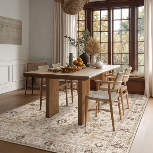 Machine Washable Rugs for Living Room: 5x7 Area Rugs for Bedroom - Image 4
