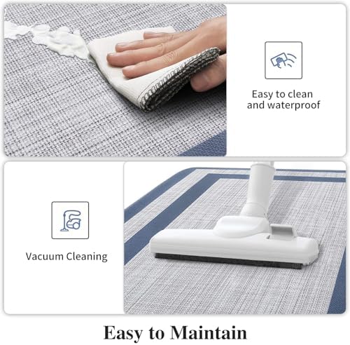 Mattitude Kitchen Mats Set of 2,Cushioned Anti-Fatigue Non-Skid Rug Sets - Image 4