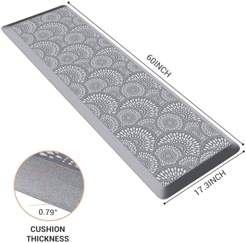 Mattitude 4/5 Inch Kitchen Mat, Waterproof Non-Slip Standing Mats and Rugs - Image 2