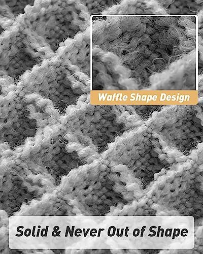 Upgraded Waffle Bath Mat Runner Absorbent Non Slip Bathroom Mat, 2' x 5' - Image 4