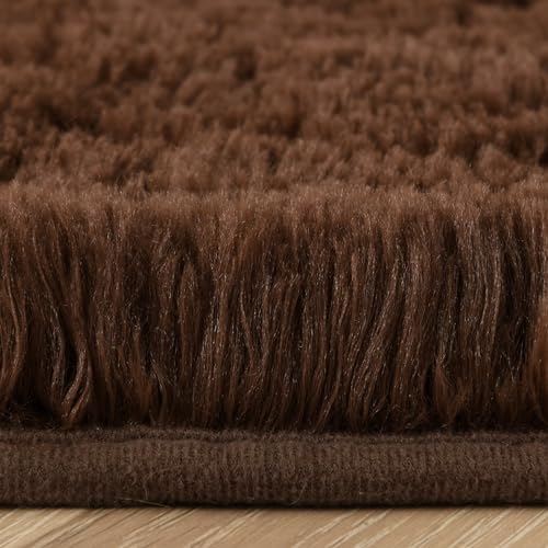 Chicrug Soft Runner Rug for Bedroom Living Room Plush Fluffy Rug 2x10 - Image 6