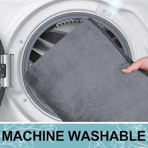 Smiry Memory Foam Bath Mat 40x32, Extra Soft and Absorbent Bathroom Rugs - Image 7