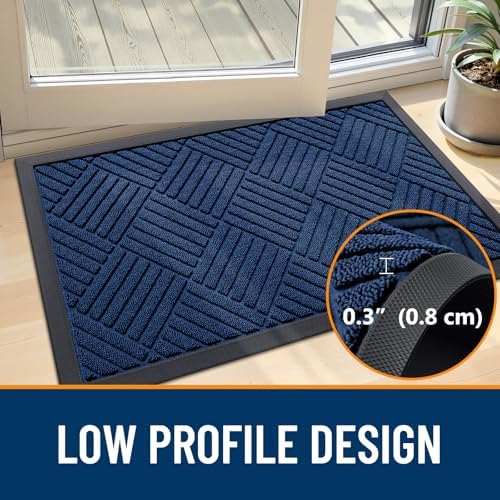 OLANLY Front Door Mat Outside Entrance 47x32, Waterproof Heavy-Duty Doormat - Image 5